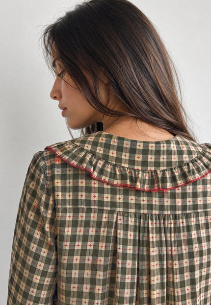 BLUSA ARMONIAS PREMIUM CUADROS