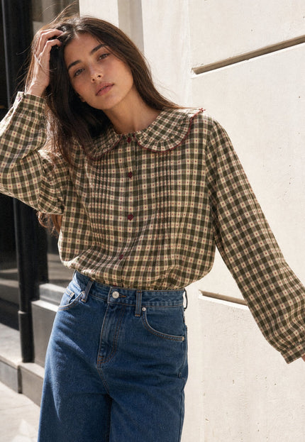 BLUSA ARMONIAS PREMIUM CUADROS