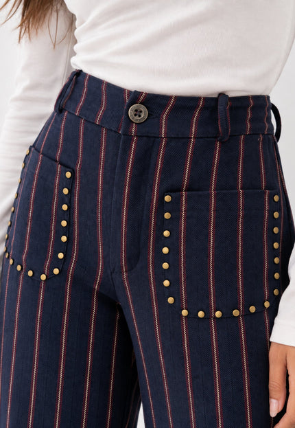 PANTALÓN ARMONIAS TEEN RAYAS TACHUELAS