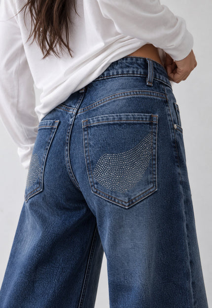 JEANS ARMONIAS TEEN STRASS ALAS