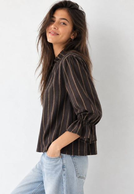 BLUSA ARMONIAS TEEN ALGODÓN RAYAS