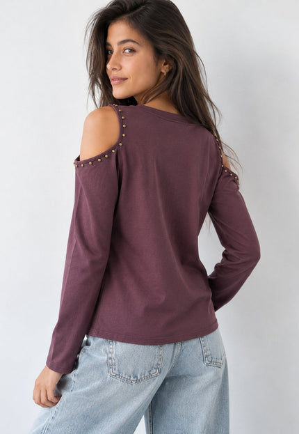 CAMISETA ARMONIAS TEEN CUT OUT TACHUELAS
