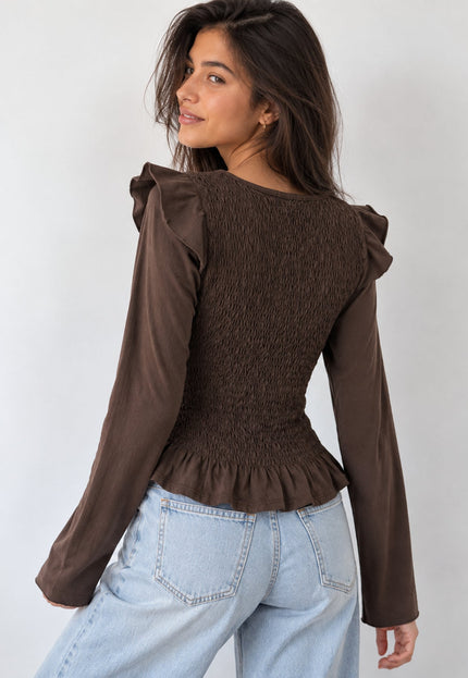 BLUSA ARMONIAS TEEN FRUNCIDO