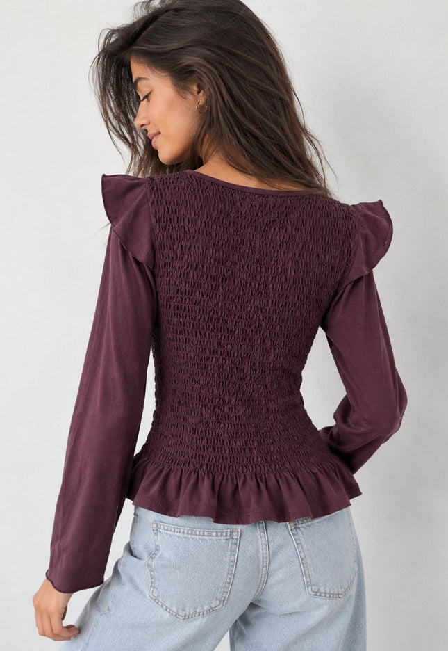 BLUSA ARMONIAS TEEN FRUNCIDO