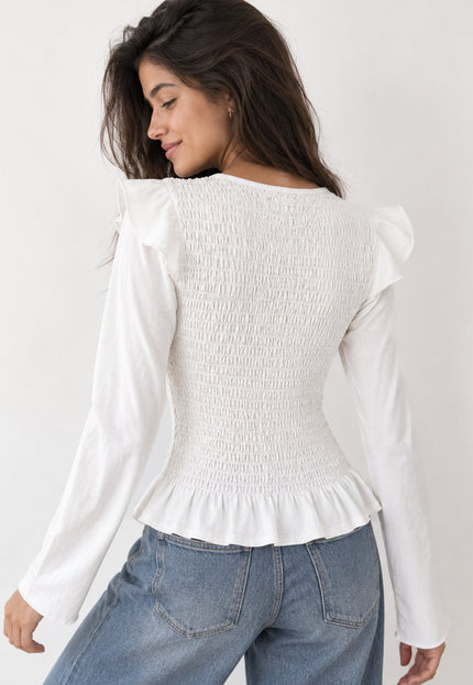 BLUSA ARMONIAS TEEN FRUNCIDO