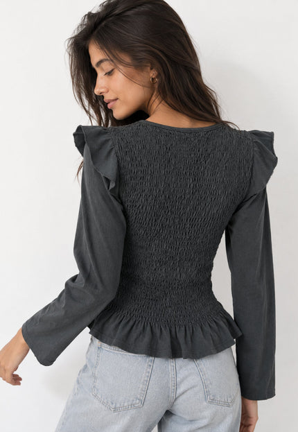 BLUSA ARMONIAS TEEN FRUNCIDO