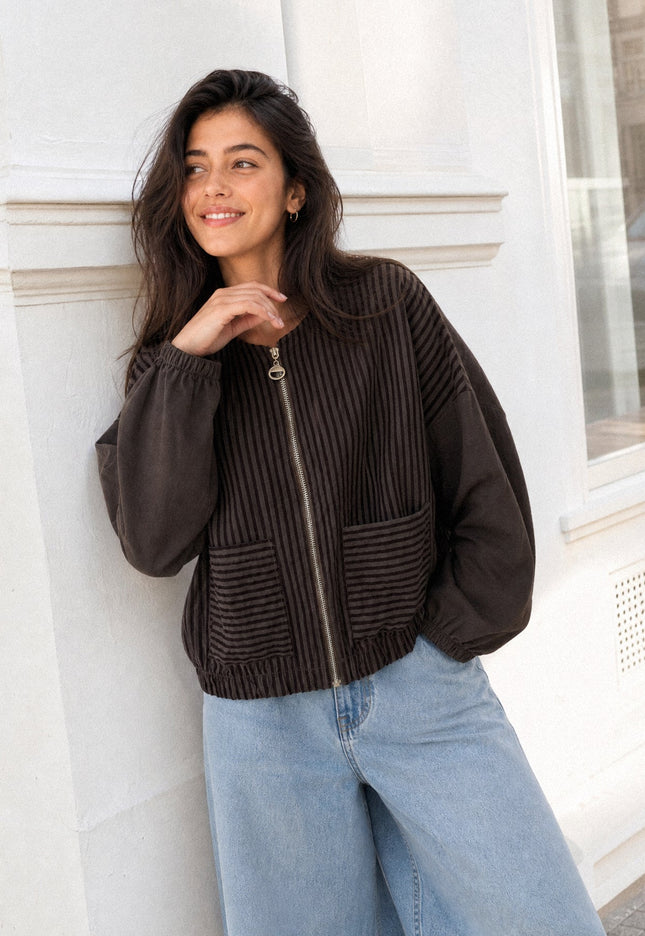 CHAQUETA ARMONIAS TEEN RAYAS