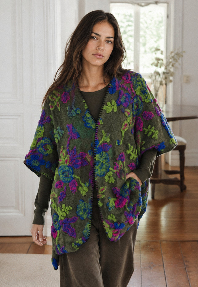 PONCHO ARMONIAS LANA