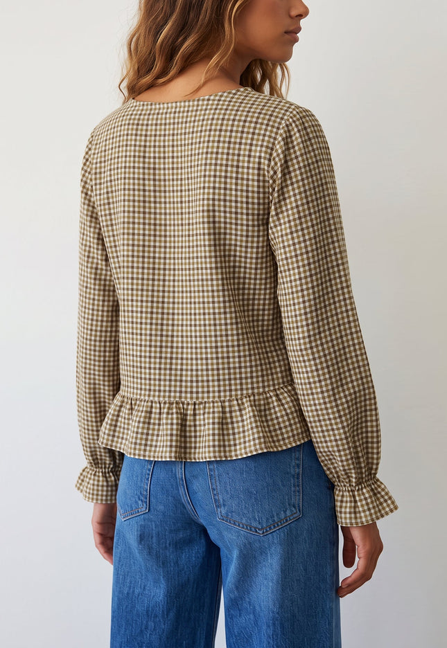 BLUSA ARMONIAS TEEN CUADROS
