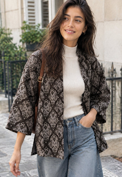 CHAQUETA ARMONIAS TTEN TEXTURA