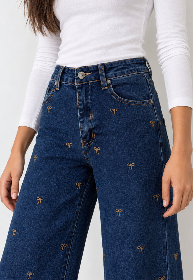 JEANS ARMONIAS BORDADOS