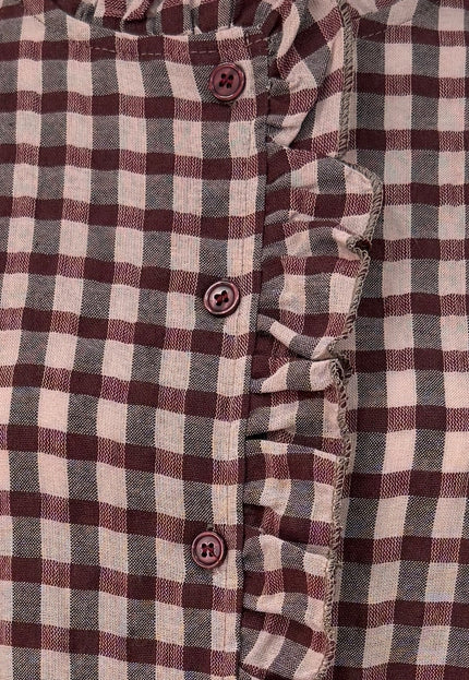 BLUSA ARMONIAS ALGODÓN CUADROS