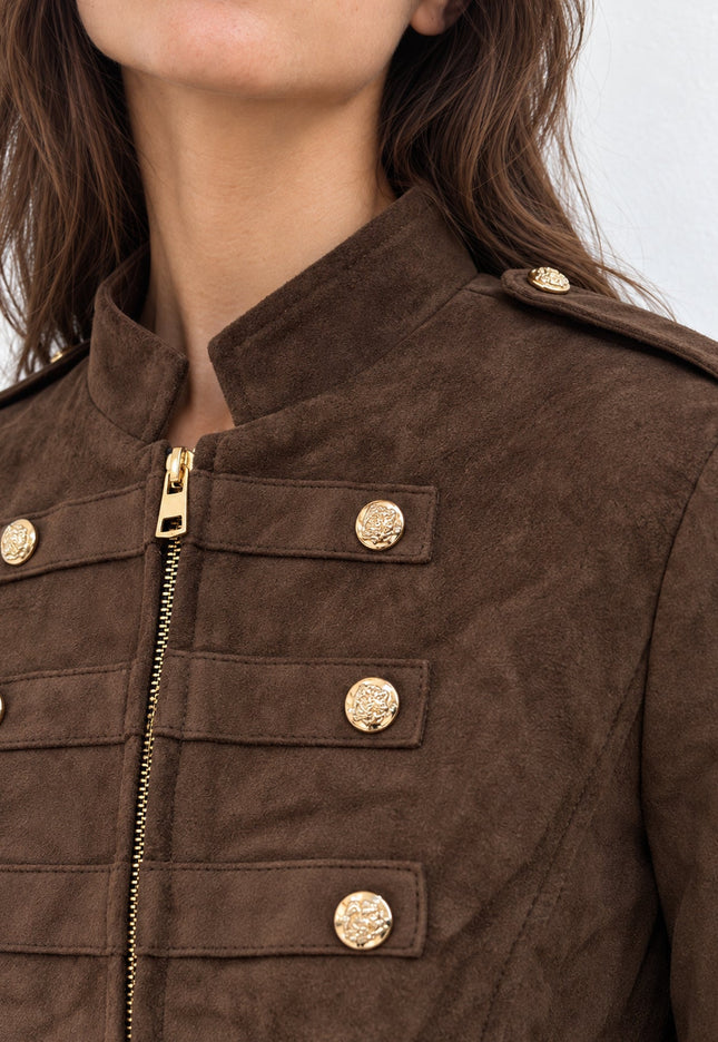 CHAQUETA ARMONIAS ANTE BOTONES