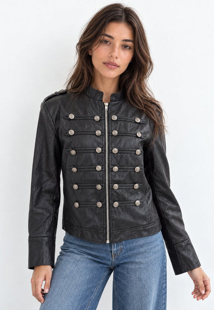CHAQUETA ARMONIAS EFECTO PIEL
