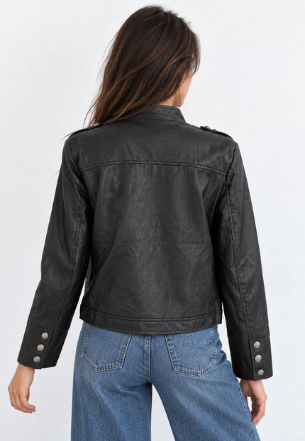 CHAQUETA ARMONIAS EFECTO PIEL