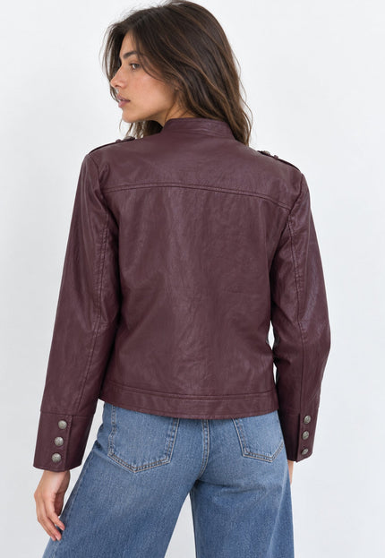CHAQUETA ARMONIAS EFECTO PIEL