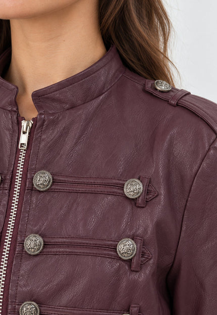 CHAQUETA ARMONIAS EFECTO PIEL