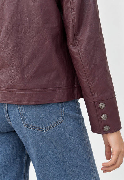 CHAQUETA ARMONIAS EFECTO PIEL