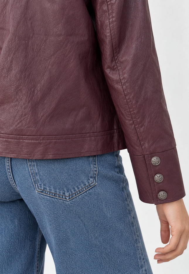 CHAQUETA ARMONIAS EFECTO PIEL