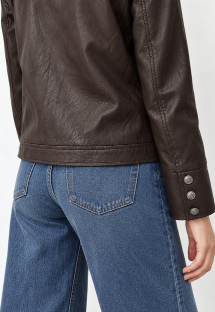CHAQUETA ARMONIAS EFECTO PIEL
