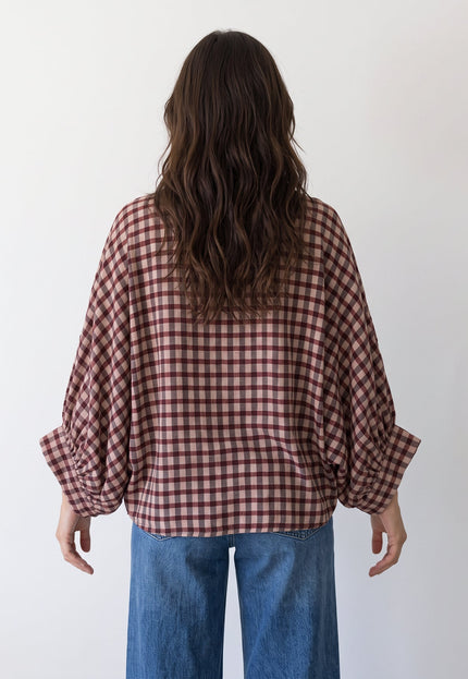 BLUSA ARMONIAS CUADROS