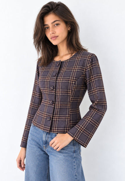CHAQUETA ARMONIAS TEEN CUADROS