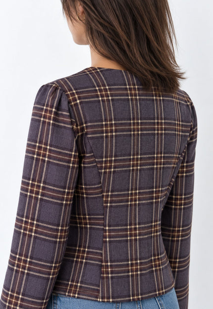 CHAQUETA ARMONIAS TEEN CUADROS