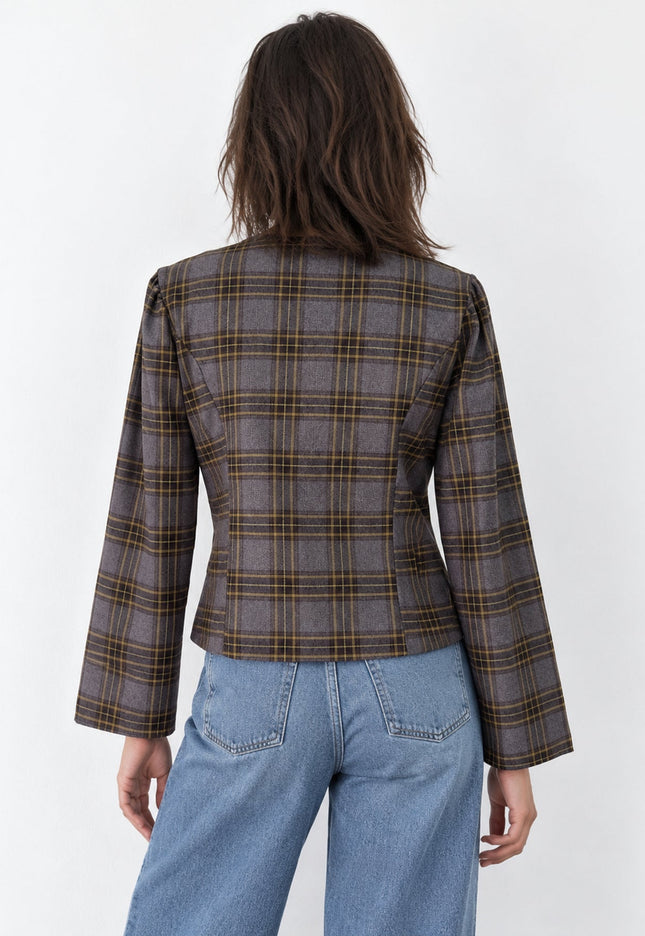 CHAQUETA ARMONIAS TEEN CUADROS