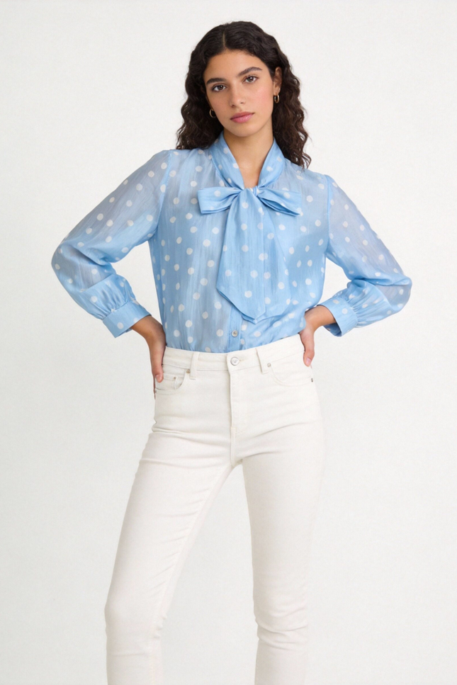 BLUSA ARMONIAS TEEN LUNARES