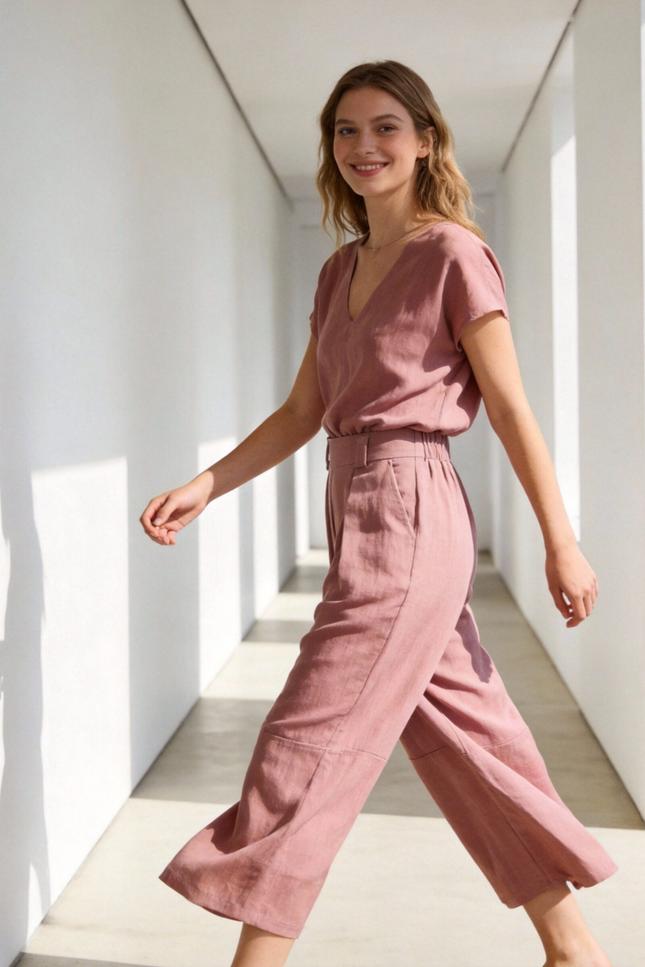 PANTALÓN ARMONIAS PLIEGUES