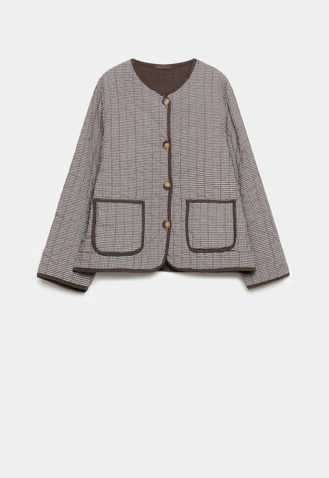 CHAQUETA ARMONIAS TEEN CUADROS