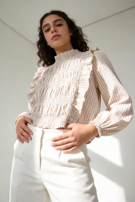 BLUSA ARMONIAS TEEN CUADROS