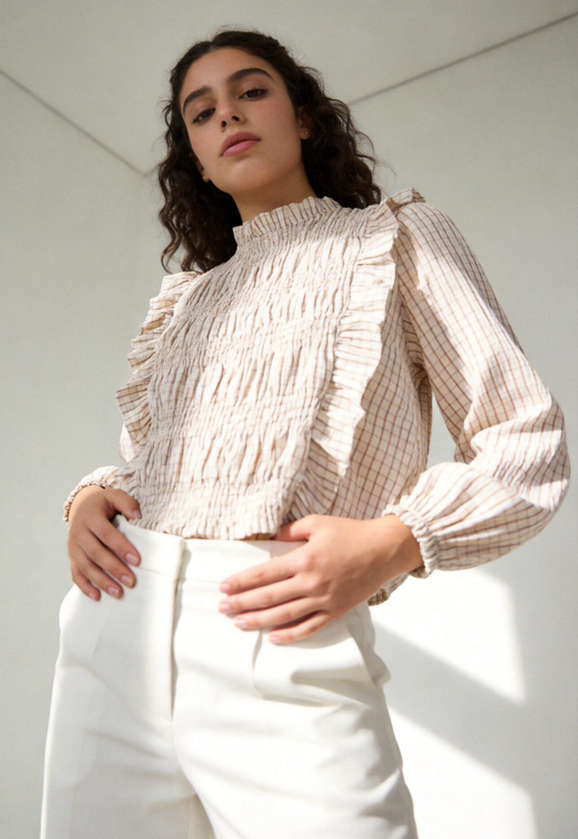 BLUSA ARMONIAS TEEN CUADROS