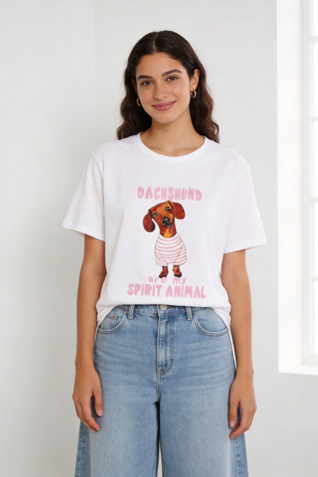 CAMISETA ARMONIAS DACHSHUND
