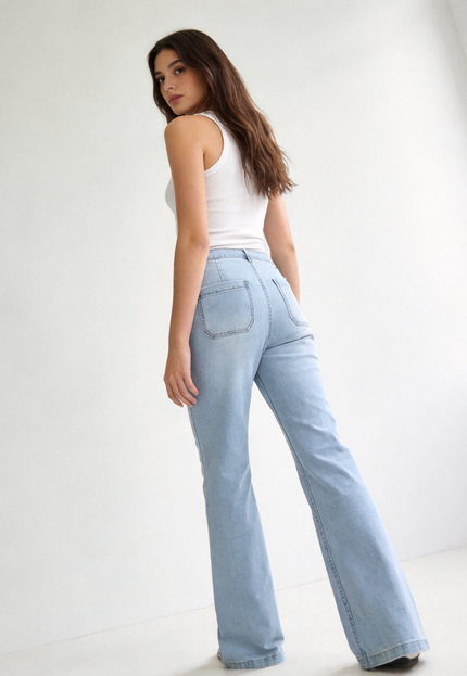 JEANS ARMONIAS TEEN TACHUELAS
