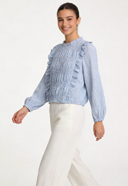 BLUSA ARMONIAS TEEN CUADROS