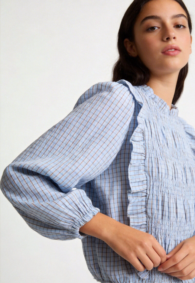 BLUSA ARMONIAS TEEN CUADROS