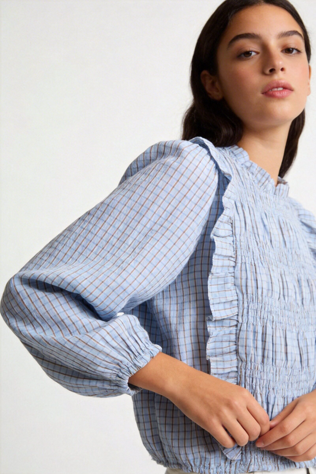 BLUSA ARMONIAS TEEN CUADROS