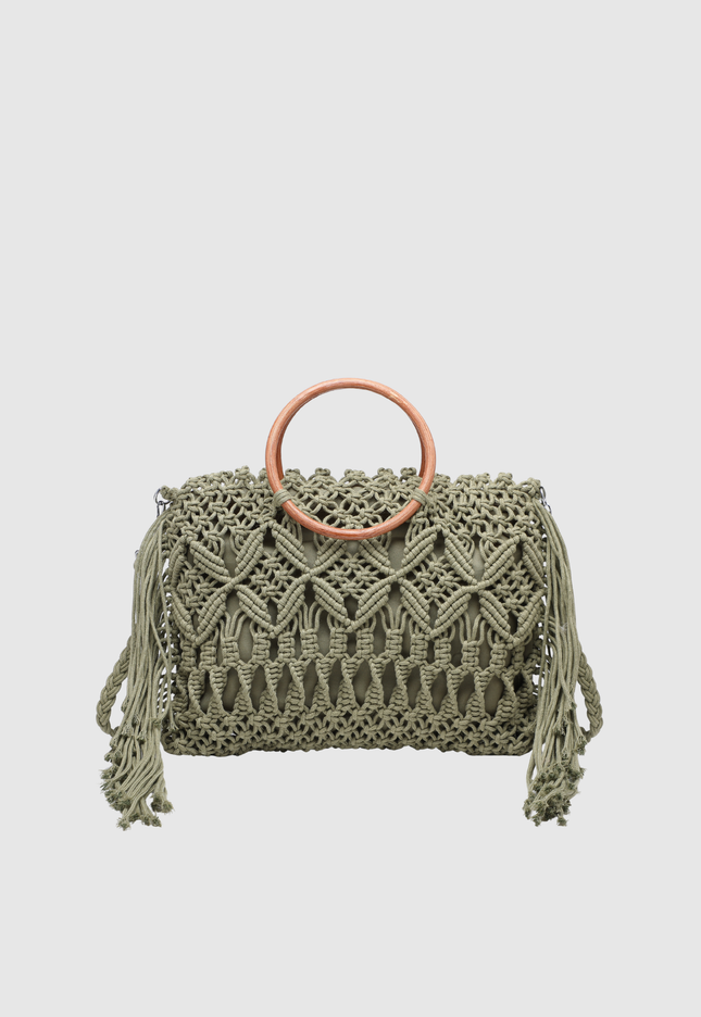 BOLSO MACRAMÉ