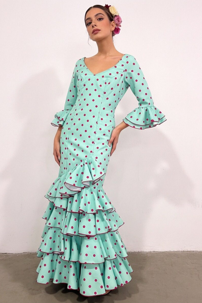 TRAJE FLAMENCA LOLITA LUNARES GRANDES