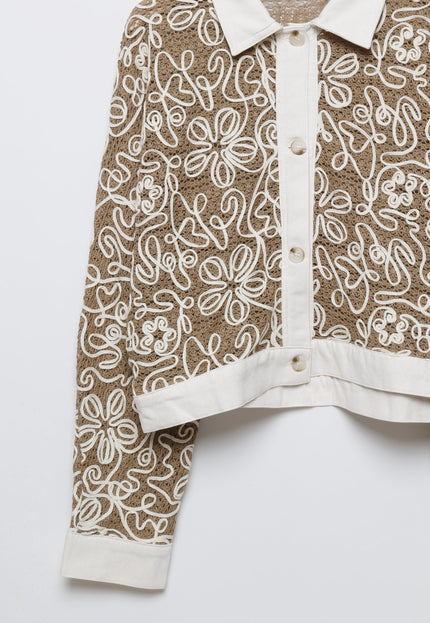 CHAQUETA ARMONIAS CALADA