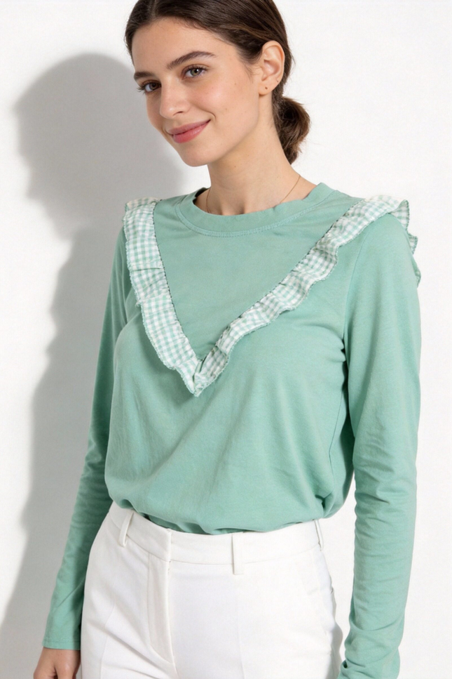 CAMISETA ARMONIAS TEEN CUADROS