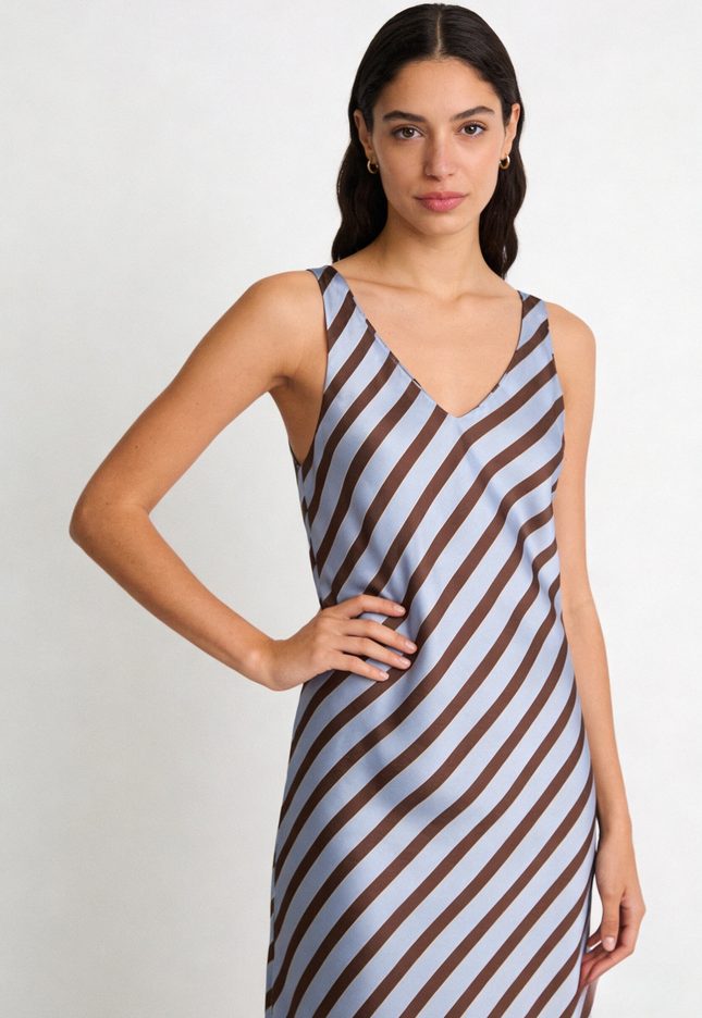 VESTIDO ARMONIAS TEEN RAYAS