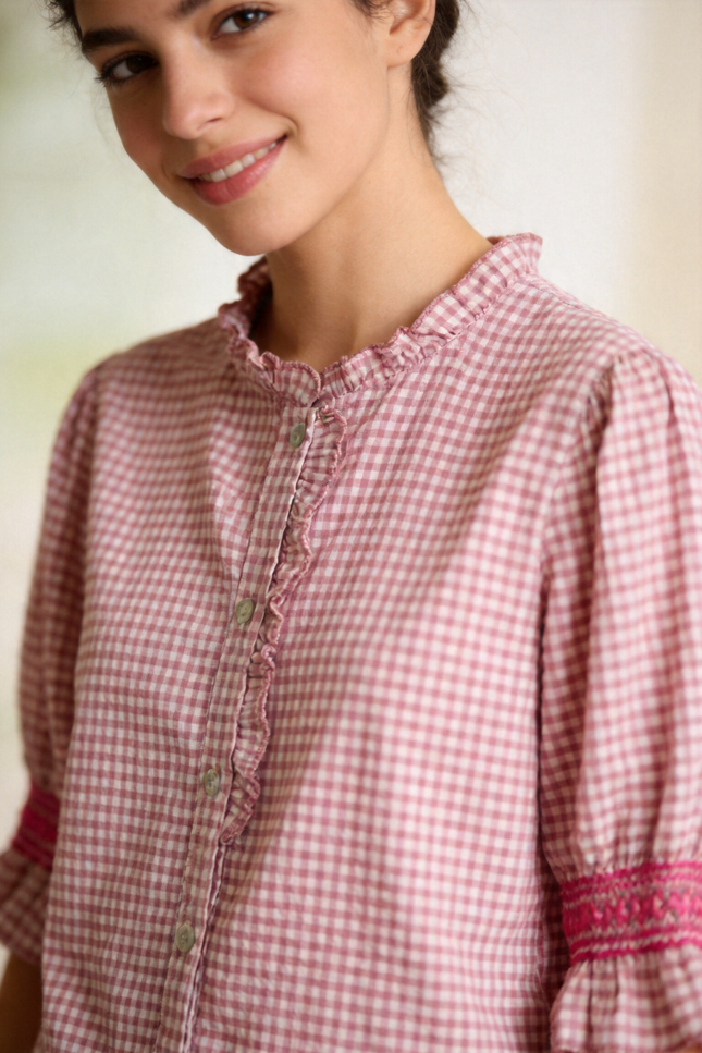 BLUSA ARMONIAS TEEN BORDADOS