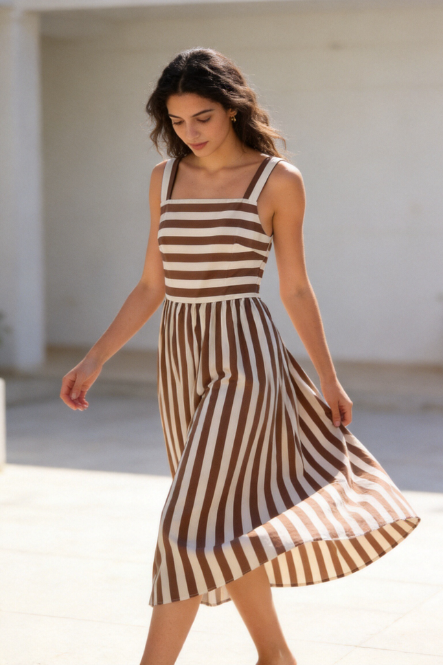 VESTIDO ARMONIAS TEEN RAYAS