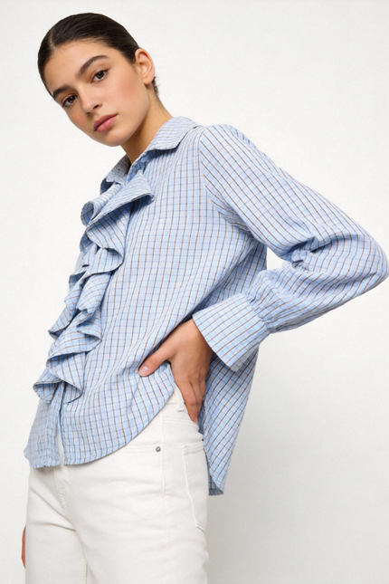 BLUSA ARMONIAS TEEN VOLANTES