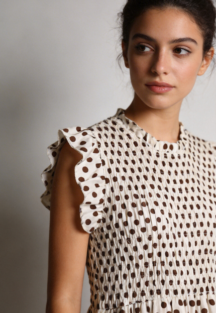 VESTIDO ARMONIAS TEEN LUNARES