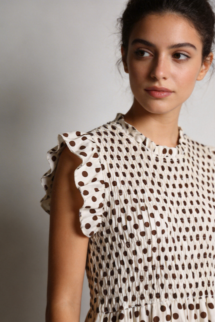 VESTIDO ARMONIAS TEEN LUNARES