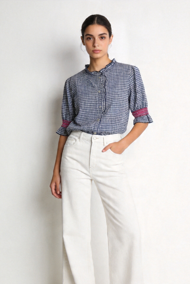 BLUSA ARMONIAS TEEN BORDADOS