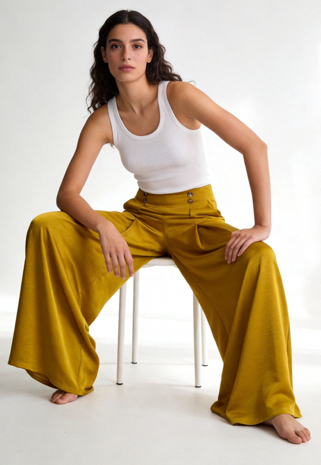 PANTALÓN ARMONIAS SATINADO